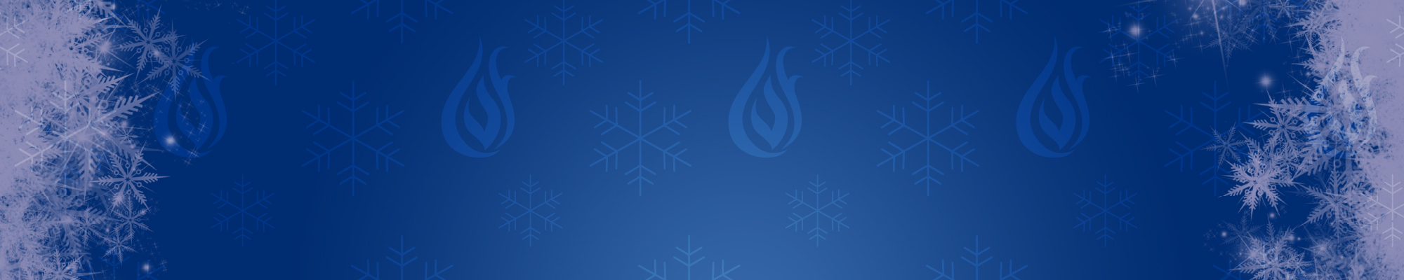 bonfire with a Christmas tree in the background.